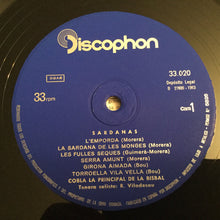 Laden Sie das Bild in den Galerie-Viewer, Cobla La Principal De La Bisbal · Tenora Solista: R. Viladesau* : Sardanas 2 (LP, Album, Mono)

