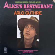Laden Sie das Bild in den Galerie-Viewer, Arlo Guthrie, Garry Sherman : Alice&#39;s Restaurant (Original Motion Picture Score) (LP, Album)
