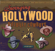Load image into Gallery viewer, Various : Swinging Hollywood Hillbilly Cowboys (4xCD, Comp + Box)
