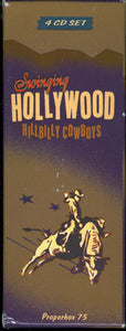 Various : Swinging Hollywood Hillbilly Cowboys (4xCD, Comp + Box)