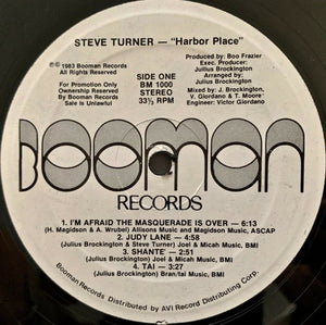Steve Turner (11) : Harbor Place (LP, Album, Promo)