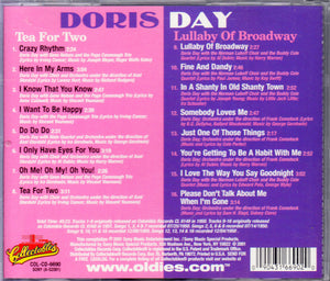 Doris Day : Tea For Two / Lullaby Of Broadway (CD, Comp)