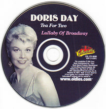Load image into Gallery viewer, Doris Day : Tea For Two / Lullaby Of Broadway (CD, Comp)
