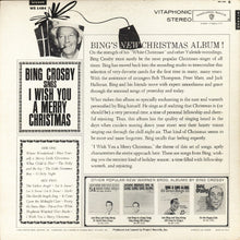 Charger l&#39;image dans la galerie, Bing Crosby : I Wish You A Merry Christmas (LP, Album, Gol)
