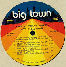 Laden Sie das Bild in den Galerie-Viewer, Johnny &quot;Guitar&quot; Watson* : Hot Little Mama (LP, Comp)
