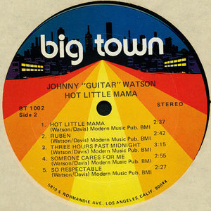 Johnny "Guitar" Watson* : Hot Little Mama (LP, Comp)