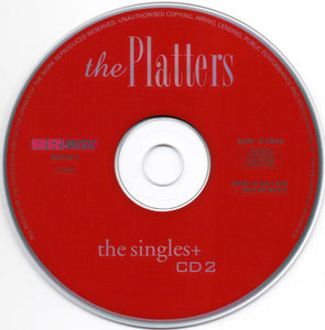 The Platters : The Singles+ (2xCD, Comp)
