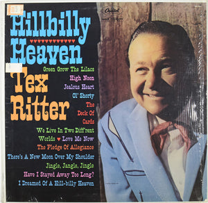 Tex Ritter : Hillbilly Heaven (LP, Album, RE, Jac)