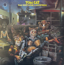 Laden Sie das Bild in den Galerie-Viewer, Tom Scott &amp; The L.A. Express : Tom Cat (LP, Album, Pit)
