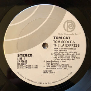 Tom Scott & The L.A. Express : Tom Cat (LP, Album, Pit)