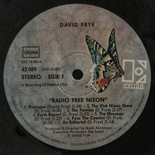 Load image into Gallery viewer, David Frye : Radio Free Nixon (LP)
