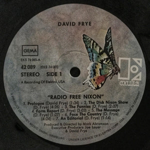 David Frye : Radio Free Nixon (LP)