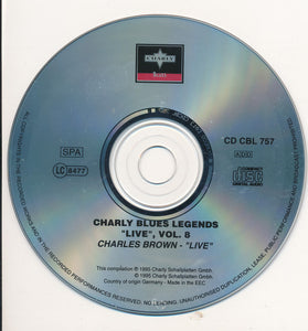 Charles Brown : "Live" (CD, Album, Comp)