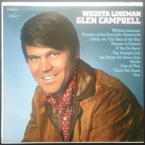 Glen Campbell : Wichita Lineman (LP, Album, Ltd, Pin)