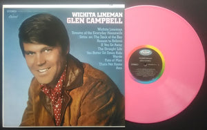 Glen Campbell : Wichita Lineman (LP, Album, Ltd, Pin)
