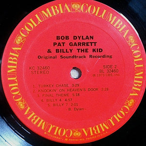 Bob Dylan : Pat Garrett & Billy The Kid (Original Soundtrack Recording) (LP, Album, Ter)