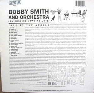 Bobby Smith And Orchestra : Jazz At The Apollo (LP, Comp)
