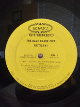 Load image into Gallery viewer, The Dave Clark Five : The Dave Clark Five Return! (LP, Album)
