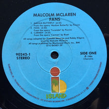 Laden Sie das Bild in den Galerie-Viewer, Malcolm McLaren : Fans (LP, Album, Spe)

