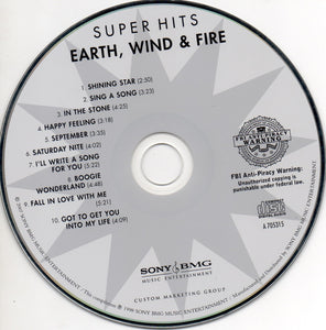 Earth, Wind & Fire : Super Hits (CD, Comp, RE)