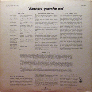 Gwen Verdon, Stephen Douglass, Ray Walston : Damn Yankees (An Original Cast Recording) (LP, Album, Mono)