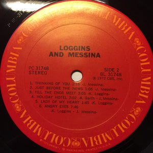 Loggins And Messina : Loggins And Messina (LP, Album, RE, Ter)