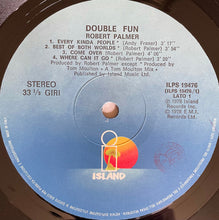Laden Sie das Bild in den Galerie-Viewer, Robert Palmer : Double Fun (LP, Album)
