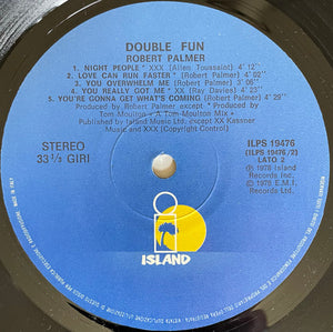 Robert Palmer : Double Fun (LP, Album)
