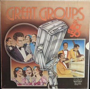 Various : Great Groups Of The ‘40s & ‘50s (LP, Comp, Box)