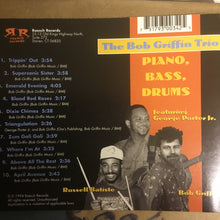 Laden Sie das Bild in den Galerie-Viewer, The Bob Griffin Trio : Piano, Bass, Drums (CD, Album)

