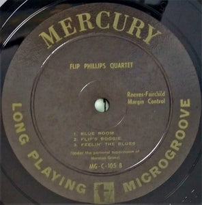 Flip Phillips Quartet : Flip Phillips Quartet (10", Album)