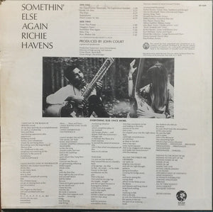 Richie Havens : Somethin' Else Again (LP, Album, RE)