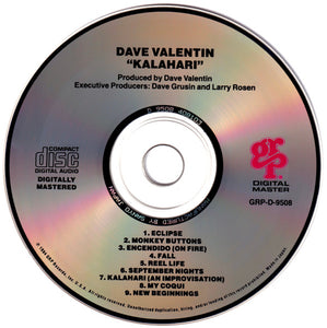 Dave Valentin : Kalahari (CD, Album)