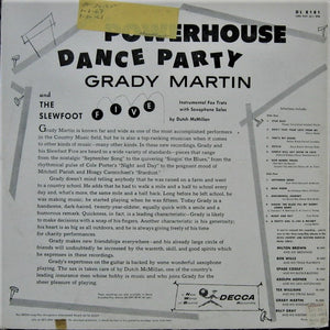 Grady Martin And The Slew Foot Five : Powerhouse Dance Party (LP, Album, Mono)