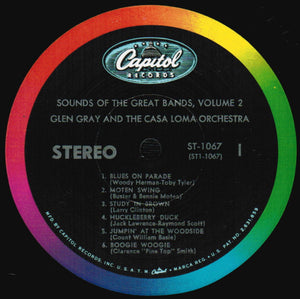 Glen Gray And The Casa Loma Orchestra* : Sounds Of The Great Bands Volume 2 (LP, Album, RE, Scr)