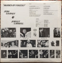 Charger l&#39;image dans la galerie, Judy Lindsey &amp; Johnny Carroll : Shades Of Vincent (LP, Album)
