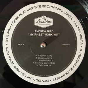 Andrew Bird : My Finest Work Yet (LP, Album, Gat)