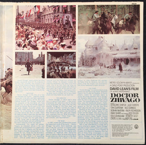 Maurice Jarre : Doctor Zhivago Original Soundtrack Album (LP, Album, Club, RE, Cap)