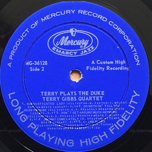 Terry Gibbs, Terry Gibbs Quartet : Terry Gibbs Plays The Duke (A Tribute To Duke Ellington) (LP, Album, Mono, MGM)
