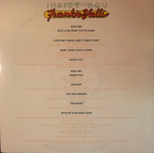 Frankie Valli : Inside You (LP, Album)