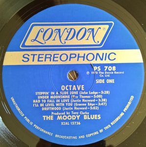 The Moody Blues : Octave (LP, Album, Wad)