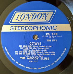 The Moody Blues : Octave (LP, Album, Wad)