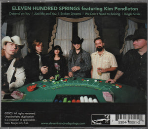 Eleven Hundred Springs  featuring Kim Pendleton : Broken Dreams (CD, EP)