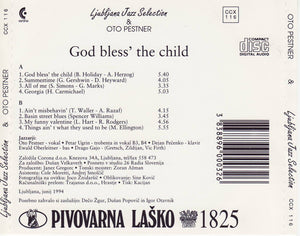 Ljubljana Jazz Selection & Oto Pestner : God Bless' The Child (CD, Album)