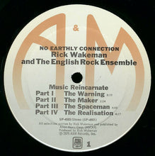 Charger l&#39;image dans la galerie, Rick Wakeman And The English Rock Ensemble : No Earthly Connection (LP, Album)
