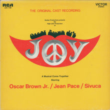 Laden Sie das Bild in den Galerie-Viewer, Oscar Brown Jr. / Jean Pace / Sivuca : Joy (LP, Album)
