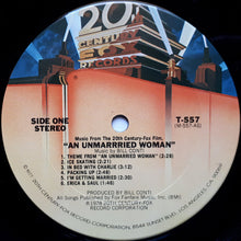 Load image into Gallery viewer, Bill Conti : Music From &quot;An Unmarried Woman&quot; (LP, Ter)
