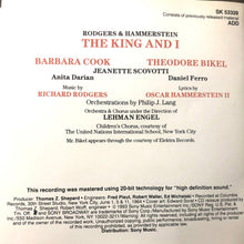 Load image into Gallery viewer, Barbara Cook And Theodore Bikel : The King And I (CD, RE, RM)
