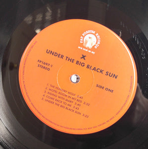 X (5) : Under The Big Black Sun (LP, Album, RE, RM)