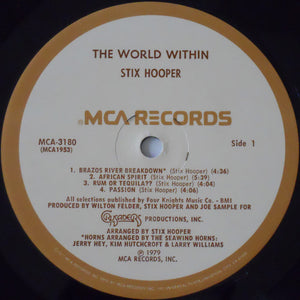 Stix Hooper* : The World Within (LP, Album, Gat)